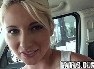 Stranded minors - dani lust - light-haired temptress has sexual intercourse a replete with stranger in his car - mofos teen tube